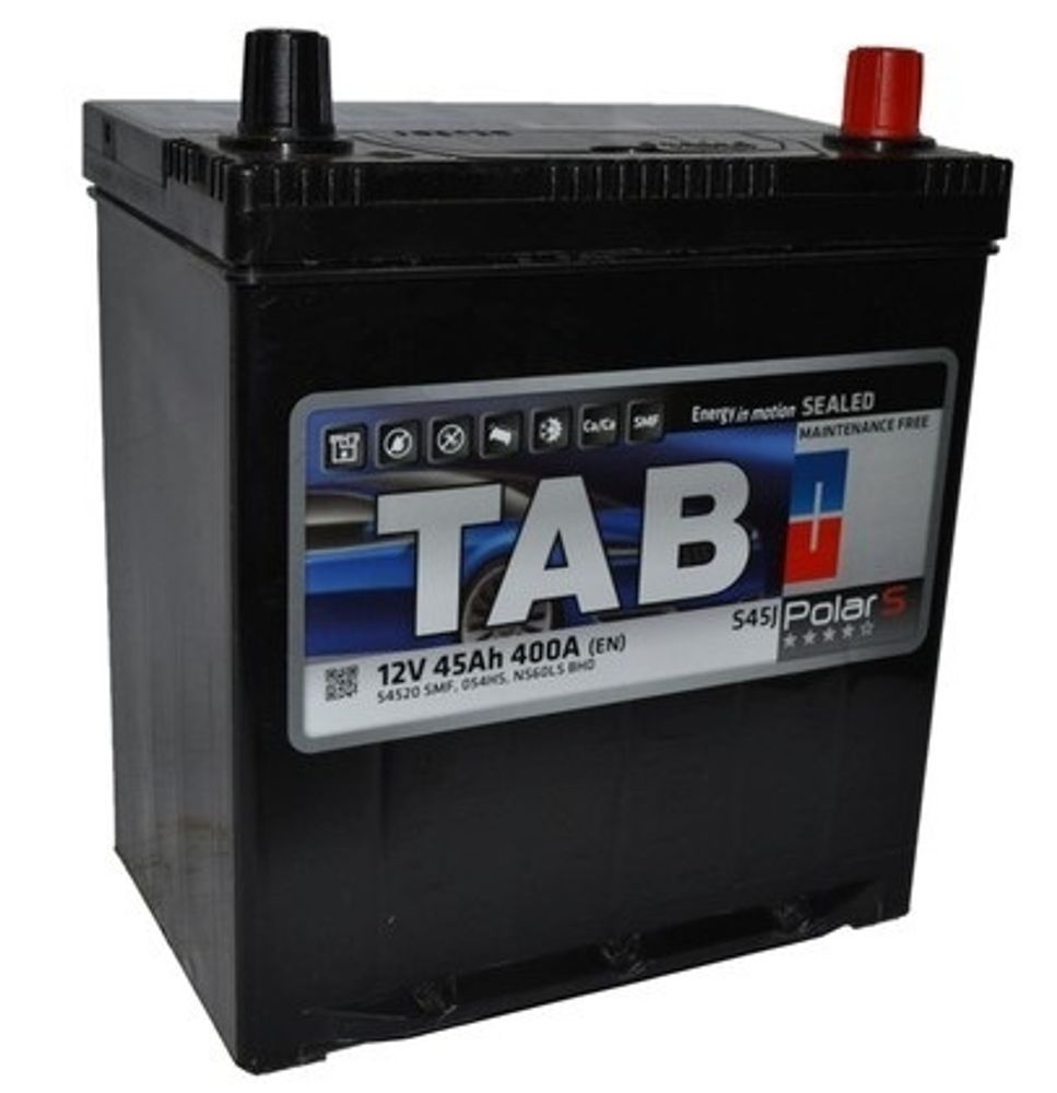 TAB POLAR JIS MF 6CT- 45 ( 246344 / 246244 ) аккумулятор