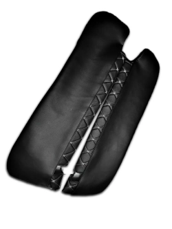 Чехлы на козырьки Газель Next и Газон Next (белая Бабочка)