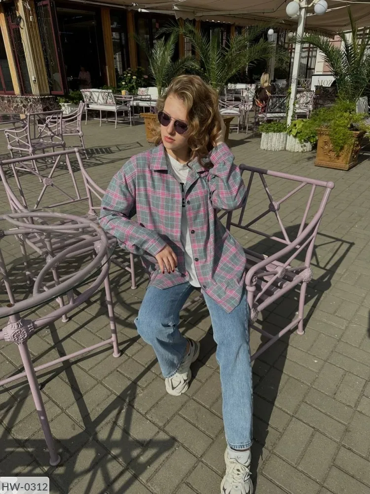 Рубашка HW-0306 Фабрика Моды