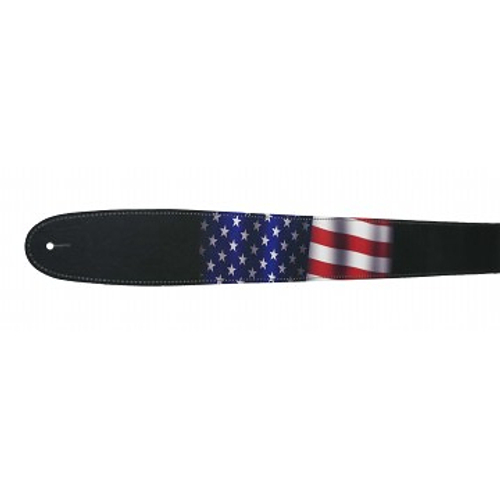 PERRI'S P25LSS-34 USA FLAG - кожаный ремень (Флаг США)