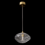 Светильник подвесной Crystal Lux FORMLESS SP1 TRANSPARENT