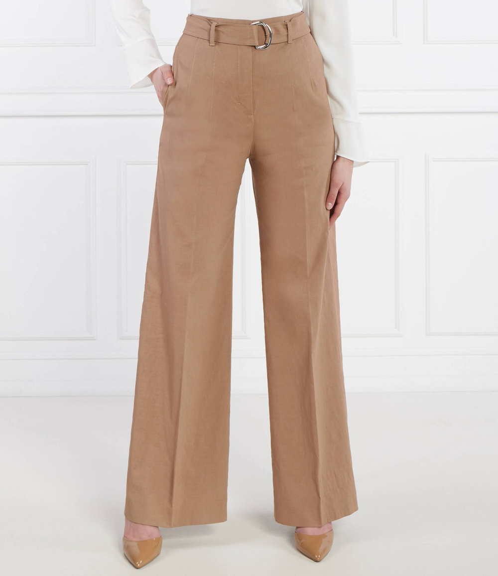 Льняное штаны Tasena BOSS BLACK - коричневый(50512889)