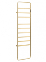 Полотенцесушитель электрический WONZON & WOGHAND DÜSSELDORF, Брашированное золото (WW-A204-BG)