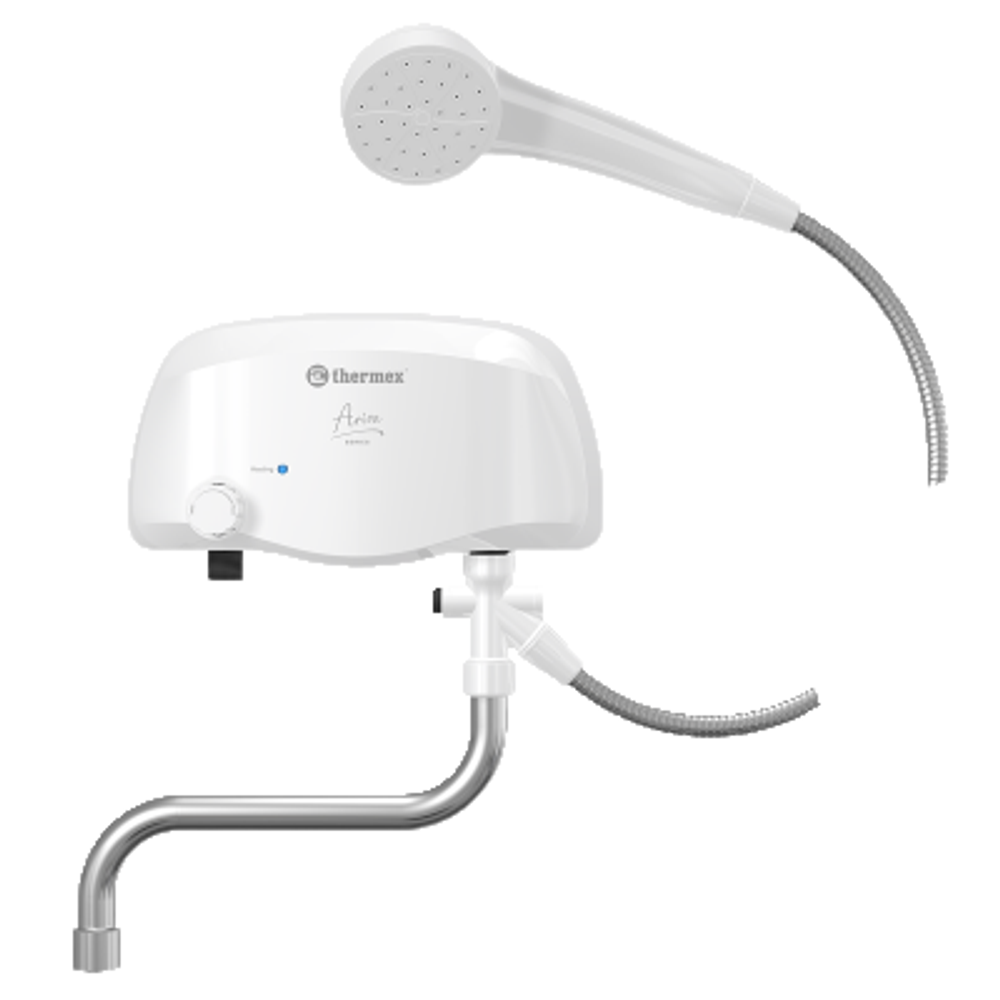 Проточный электронагрев. Thermex Arion 3500 combi