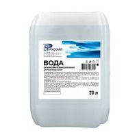 Вода дистиллированная 20 л Русойл
