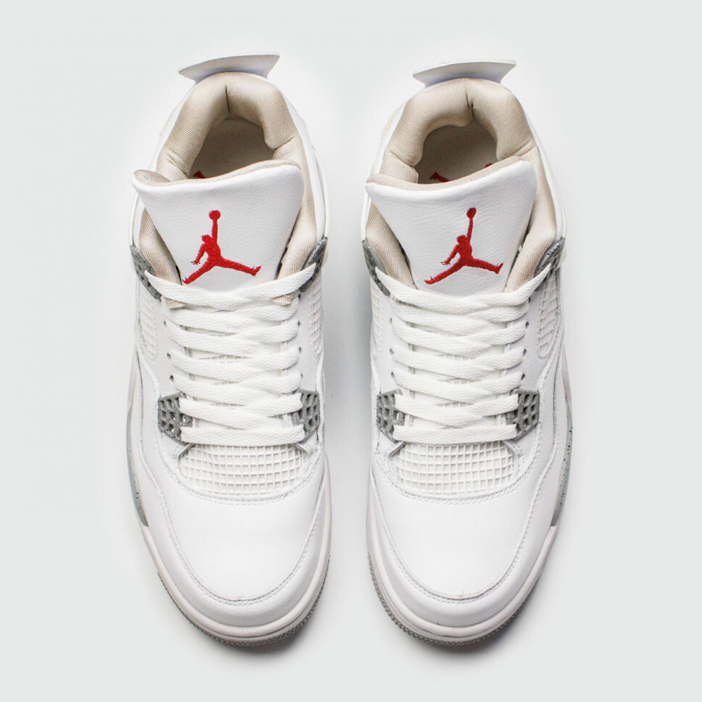 кроссовки Air Jordan 4 Retro Tech White / Grey