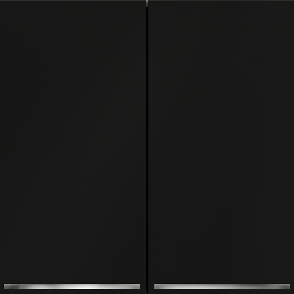 Выключатель встраиваемый VOLTUM S70 двухклавишный с подсветкой 10А, (черный матовый)