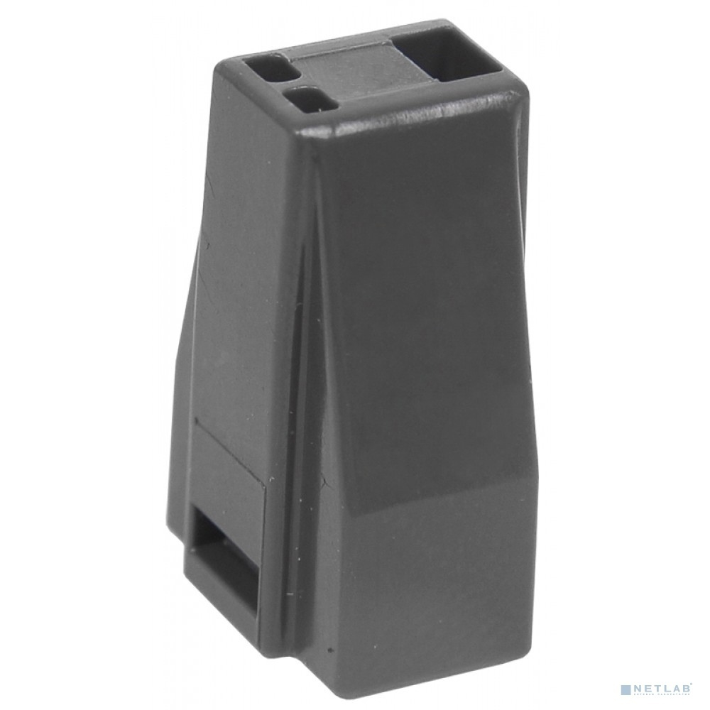 Клемма 2п х 0,75-2,5 IEK Серая СМК 773-302 с пастой