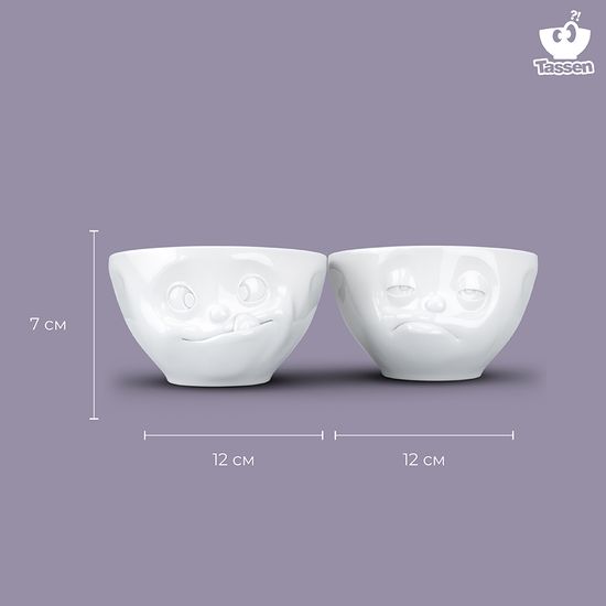 Набор чаш snoozy & tasty, 200 мл, белый, 2 шт.