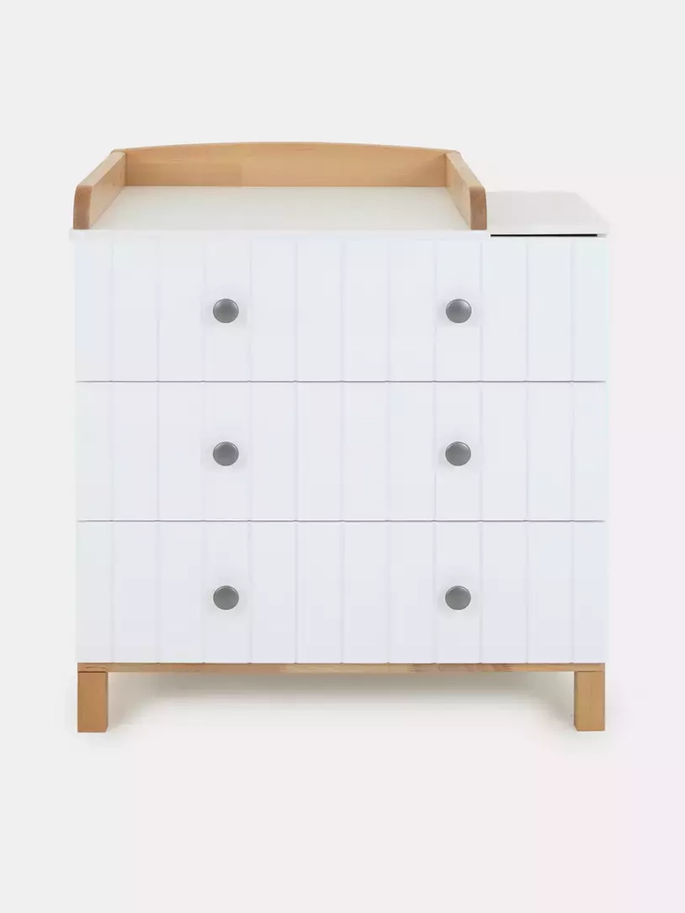 Комод RANT "BAMBOO" 84см 3 ящ. (арт.112) Cloud White Коллекция White