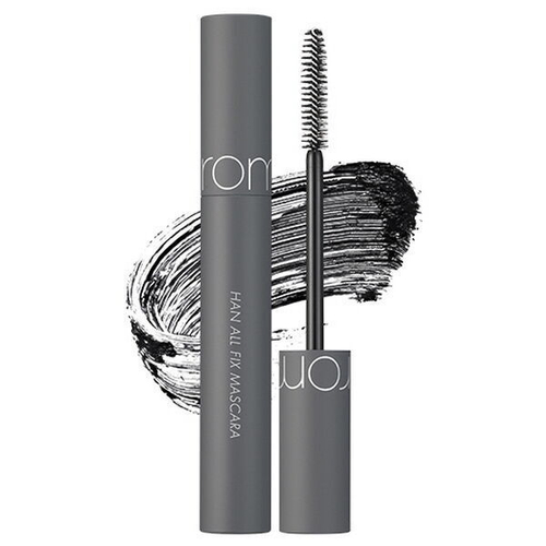 Водостойкая тушь для объема ресниц Rom&nd Han All Fix Mascara #V01 Volume Black, 7гр