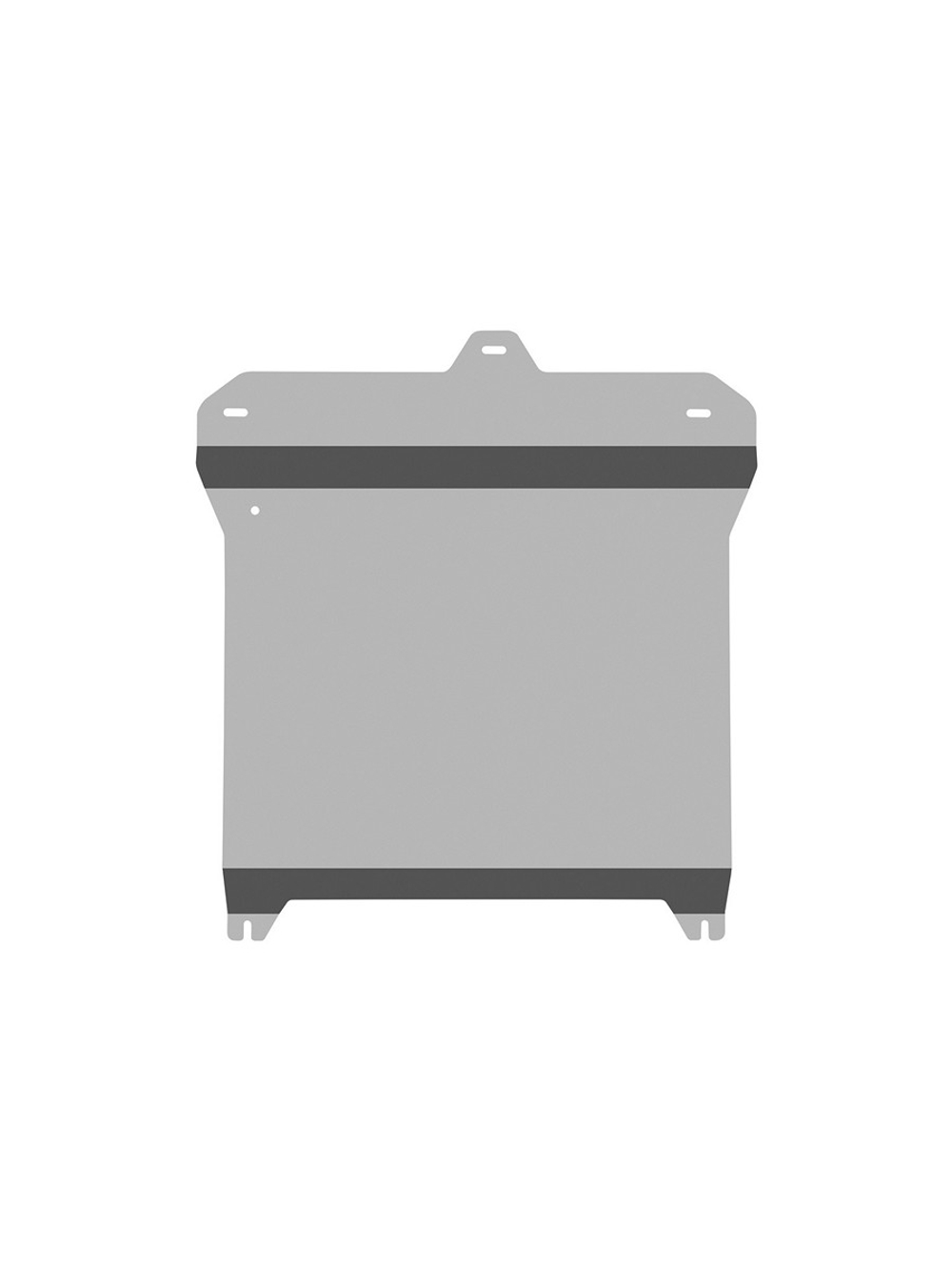 Защита заднего электромотора (с креп.) для HONGQI E-HS9 (2020-н.в.) электро AMT 4WD (алюминий, 3 мм)  NLZ.19.04.630A