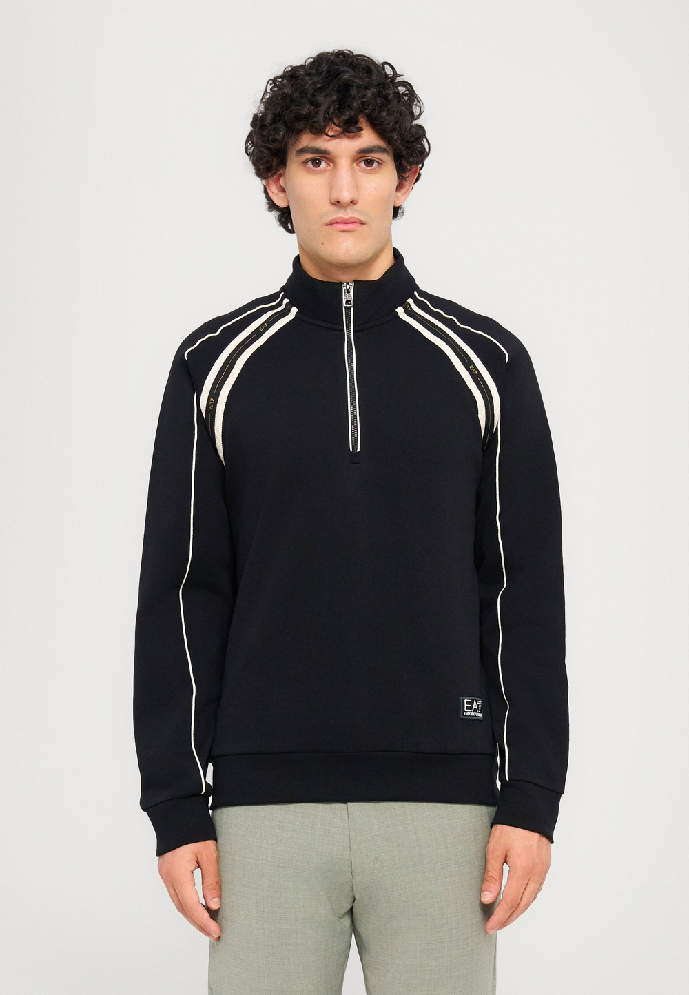 EA7 Emporio Armani UNISEX - Толстовка - Чёрный