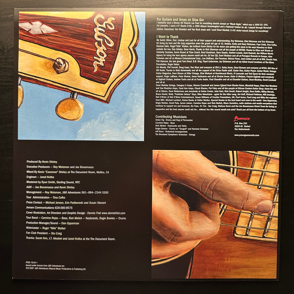 Joe Bonamassa - Sloe Gin (Европа 2007г.)