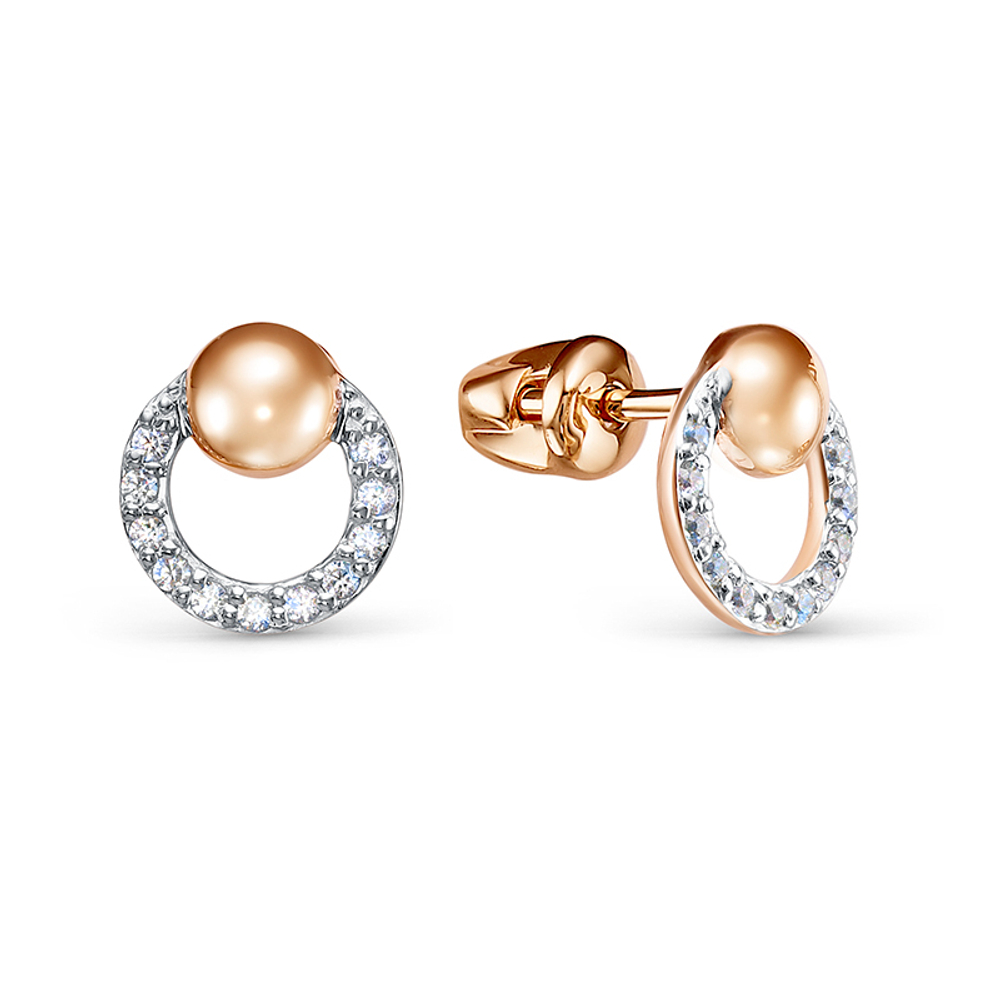 Серьги из золота 585 пробы