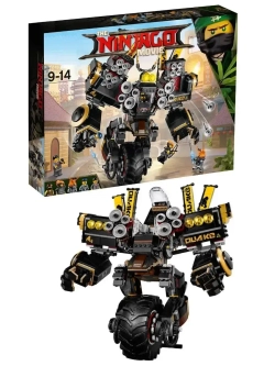 Конструктор Ниндзя Робот землетрясений 1232 детали 10800