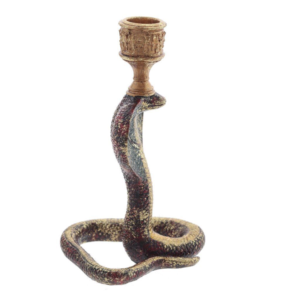 GAEM Подсвечник "Змея", L10 W10 H18 см, 2в.
