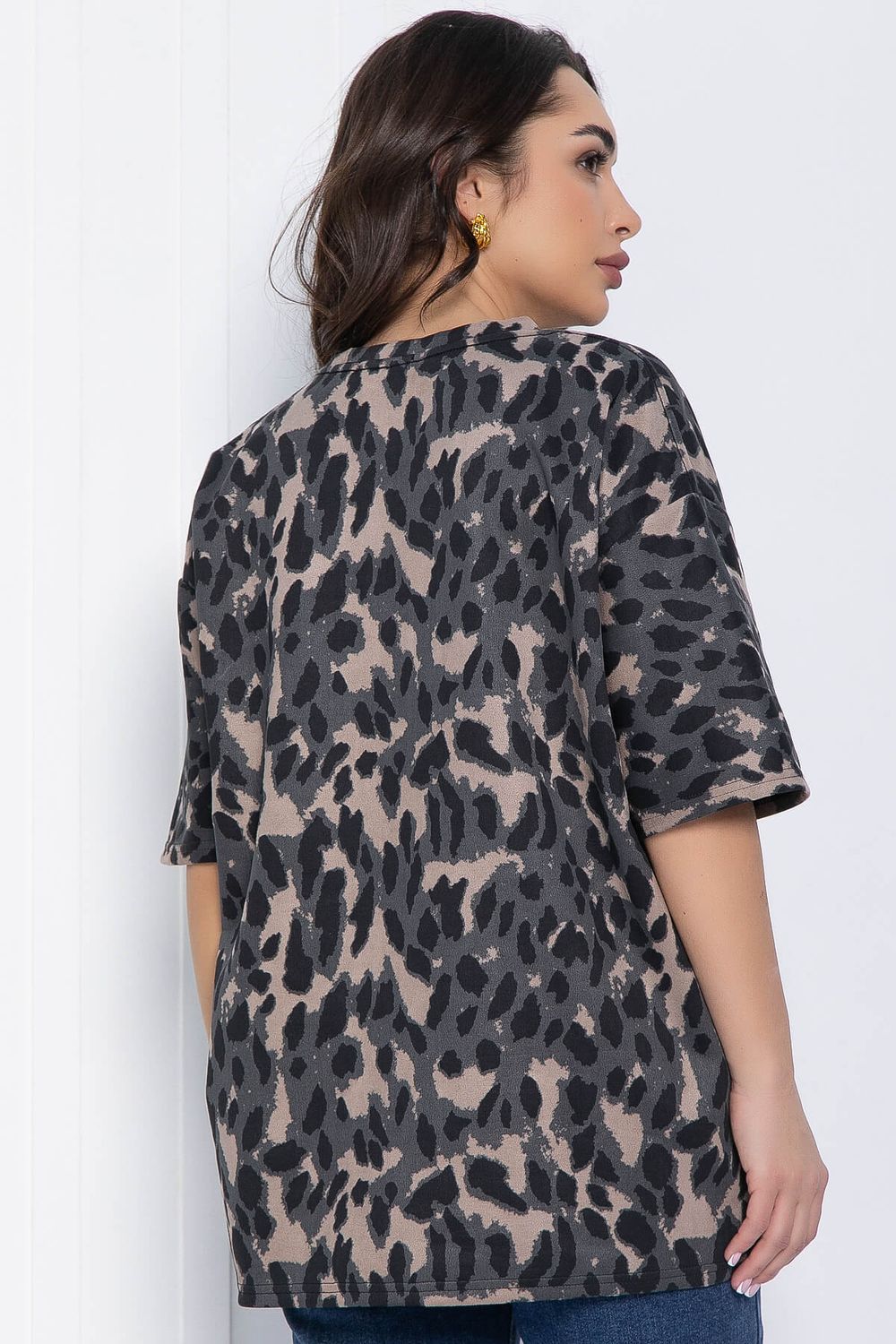 Блуза Стефано (коричневая) Б12596-20 LT Collection