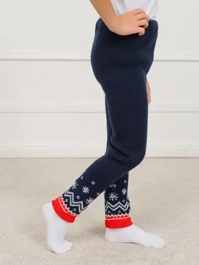 Леггинсы вязаные