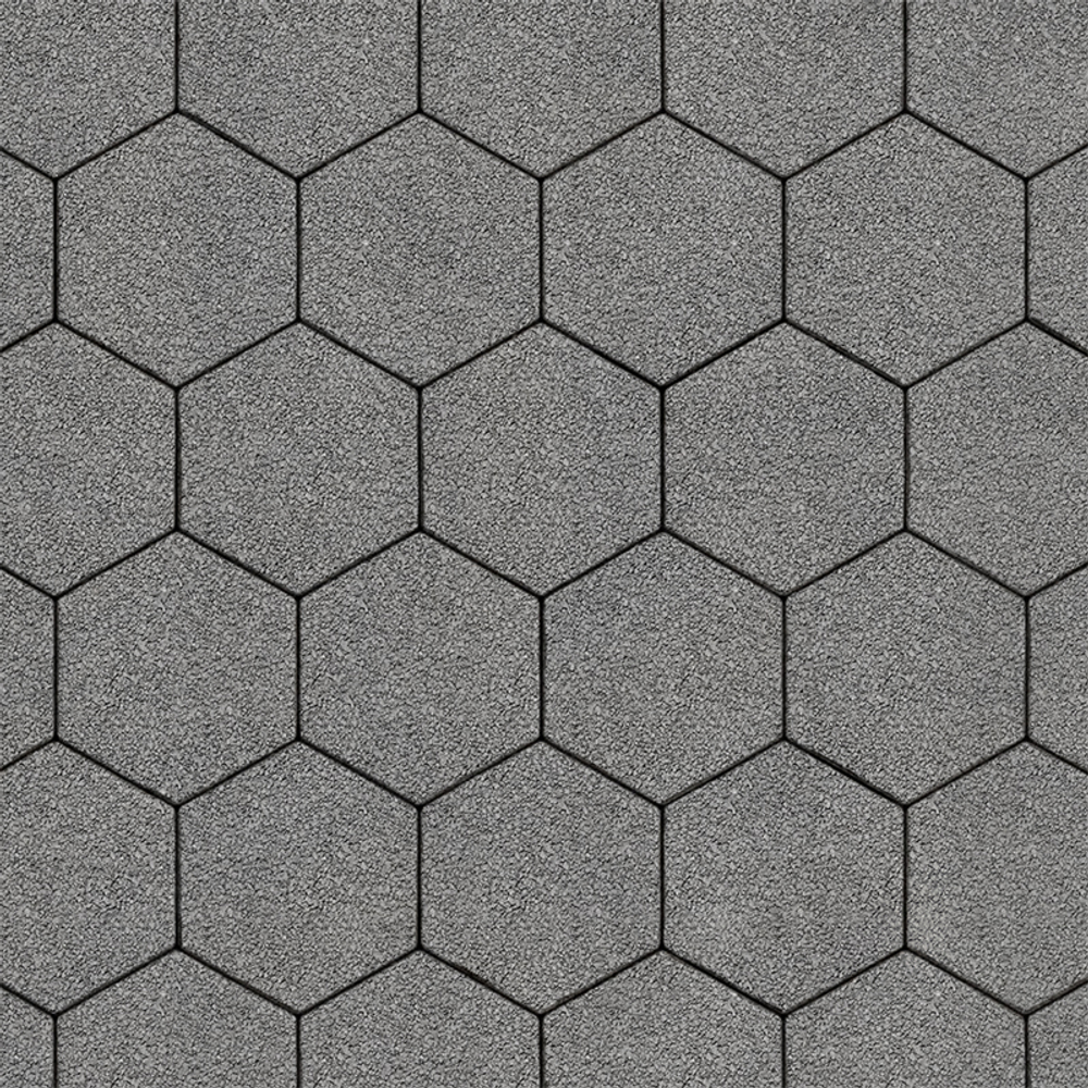 Тротуарная плитка СОТЫ - Гранит Серый