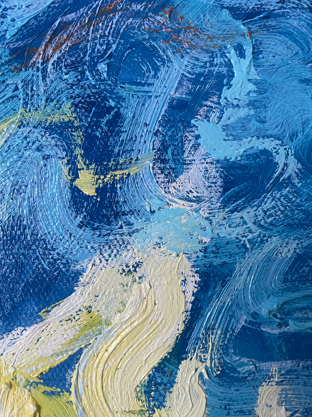 Картина маслом на холсте "День солнца" 80х50 см. Деревянный подрамник. Художник Наталия Осадчук