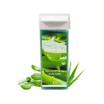 Воск для депиляции в картридже Global Fashion, Korean wax, 100мл, Aloe Vera