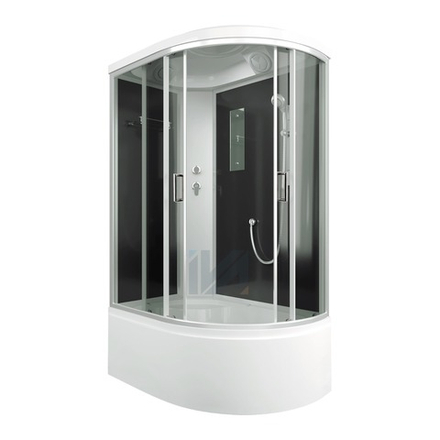 Душевая кабина IVA SC120CTL 1200*800*2150 высокий поддон, тонированое стекло