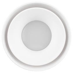 Светильник встраиваемый декоративный ЭРА KL94 WH под лампу MR16 GU5.3 белый пластиковый | Декоративные встраиваемые светильники