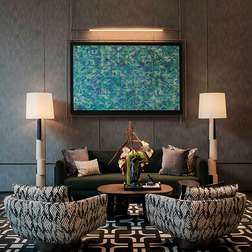 Напольный дизайнерский светильник Serac by Alexander Lamont