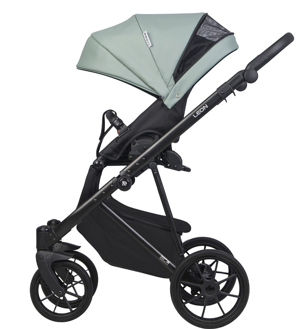 Детская коляска Riko Basic Leon 2 в 1 01 Green зеленый