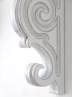 Полка настенная навесная 60 см