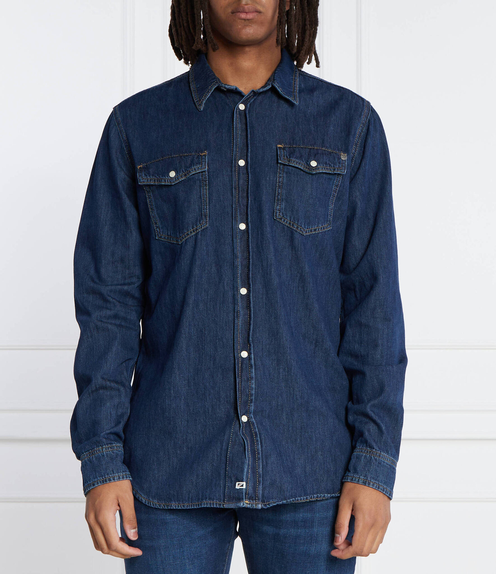 Рубашка HAMMOND Pepe Jeans London - темно-синий(PM307509XV9)