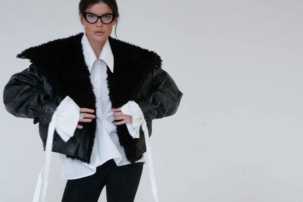 Дубленка с эко-мехом ELIAS