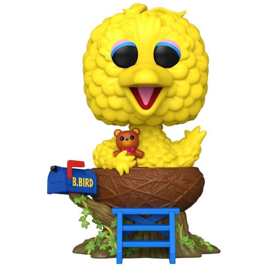 Фигурка Funko POP! Deluxe Sesame Street S3 Big Bird in Nest (1612) 80141 / Фигурка Фанко ПОП! по мотивам телевизионного шоу "Улица Сезам", Большая Птица