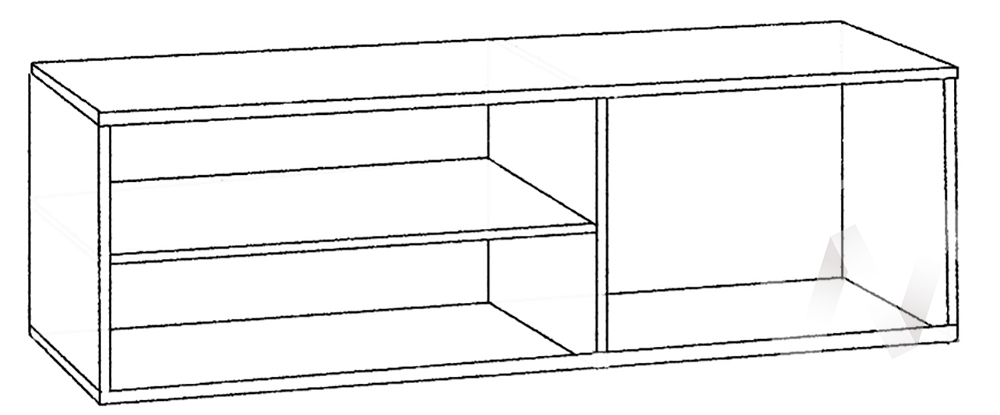 Тумба для ТВ-техники ЛТ-1 Гостиная Ливорно (дуб сонома)