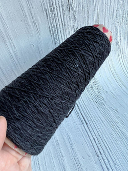 Трикотажная пряжа для вязания Silver Pailletes с пайетками