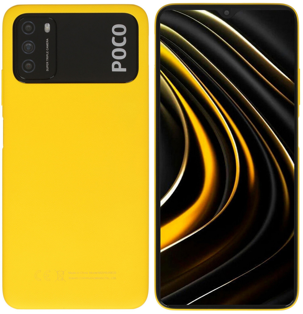 Смартфон Xiaomi Poco M3 4/128GB Yellow
