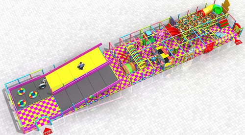 Тюбинг с лабиринтом