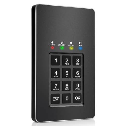 SSD-диск с шифрованием и ПИН-кодом DataLock PRO 500 Гб (2,5)
