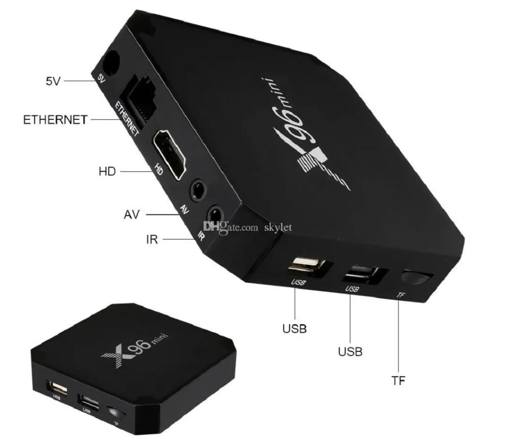 Smart TV Box X96 mini (RAM1/ROM8Гб) 4K