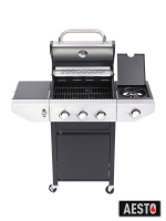 Гриль газовый AESTO с 3 горелками 11107