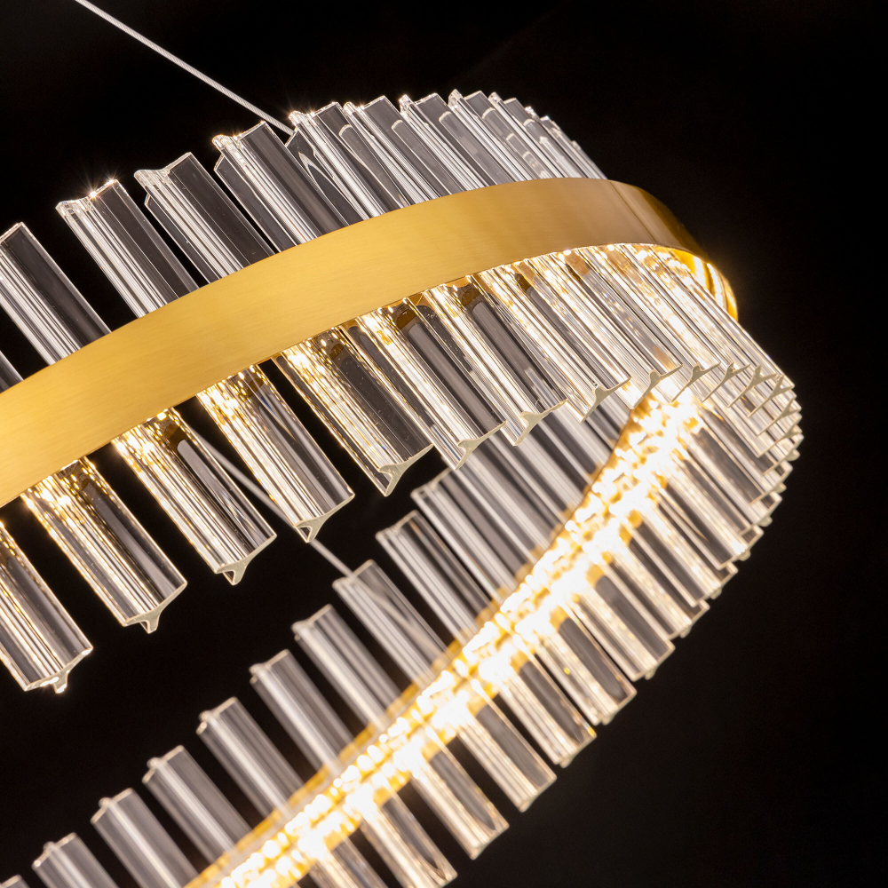 Citilux Рианна CL337083 LED Люстра хрустальная с пультом