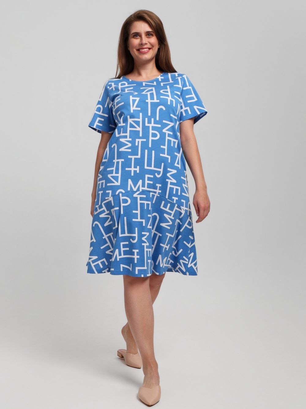 Платье Манифест-1 Виотекс ГОЛУБОЙ