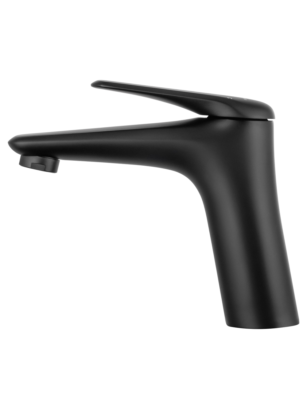 Смеситель для раковины WONZON & WOGHAND Elbe, Черный матовый (WW-A41222-MB)