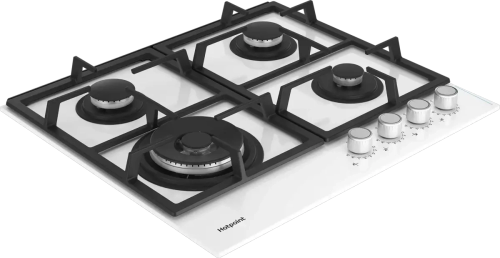 Встраиваемая газовая варочная панель Hotpoint HGS 62F/WH