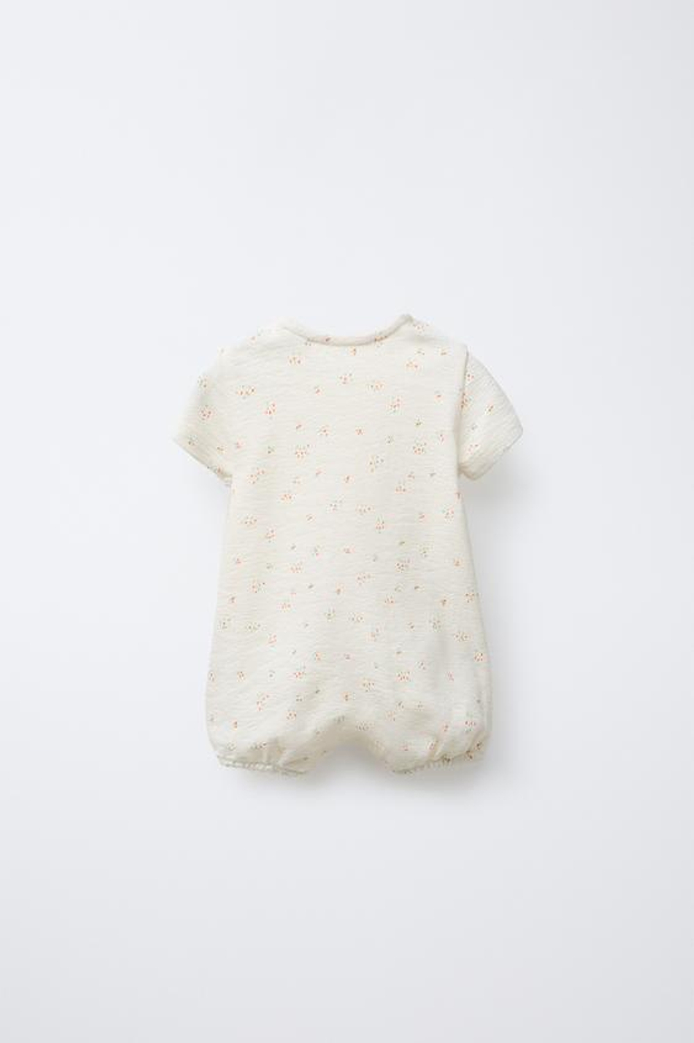 ZARA КОМБИНЕЗОН С ПРИНТОМ, ЭКРЮ