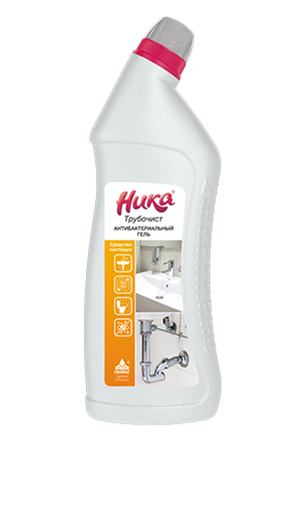 Средство чистящее «НИКА ТРУБОЧИСТ Антибактериальный гель» 0.7 кг