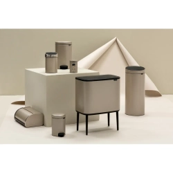 Brabantia NewIcon Контейнер для мусора Gold Metalic, 12 л.