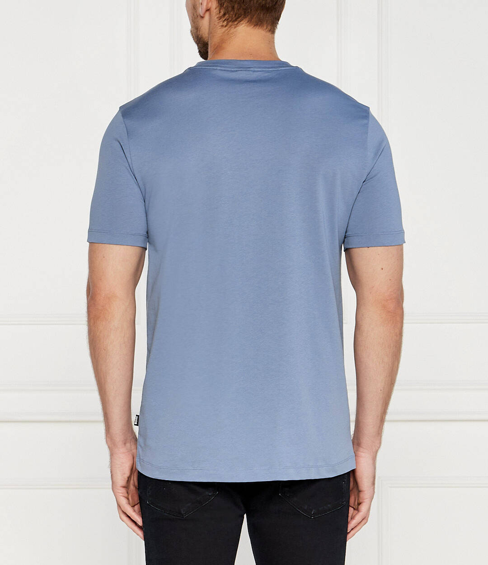 Футболка Thompson BOSS BLACK - голубой(50468347)