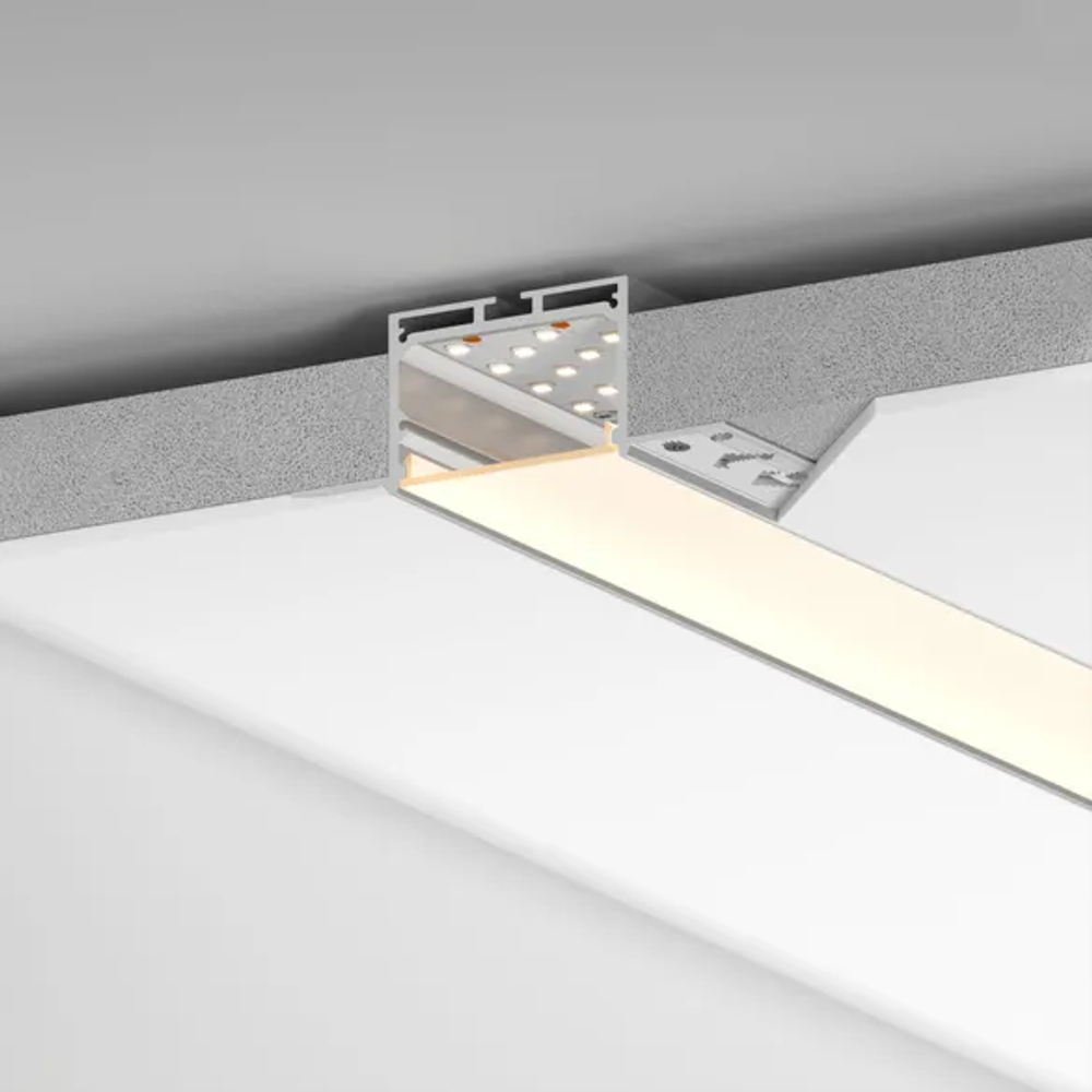 Профиль LINIA45-FANTOM-3000 ANOD (Arlight, Алюминий) 059471